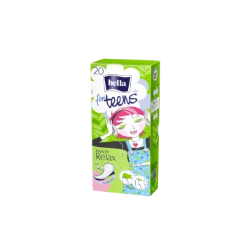 Bella for Teens tisztasági betét 20db-os Relax (zöld)