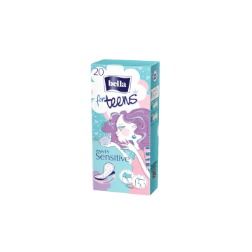 Bella for Teens tisztasági betét 20db-os Sensitive (kék)