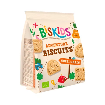 Biskids Adventure biokeksz 100g Multi grain sok gabonás