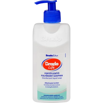 Bradolife fertőtlenítő foly.szappan pumpás 350ml