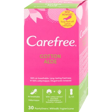Carefree tisztasági betét 30db-os Aloe Vera 