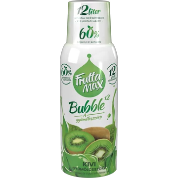 Frutta Max Bubble12 gyümölcsszörp 500ml Kiwi +DRS