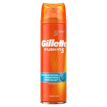 Gillette Fusion borotvagél 200ml Moisturizing