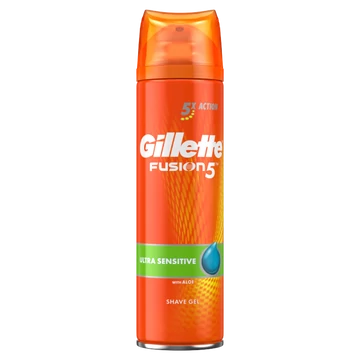 Gillette Fusion borotvagél 200ml Ultra Sensitive
