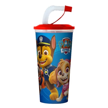 Mancs őrjárat szívószálas pohár csokis keksszel 10gr 