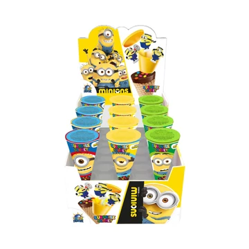 Minions Meglepetés tölcsér mogyorókrémmel töltve, drazséval 25g 