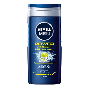 Nivea MEN tusfürdő 250ml Power Fresh