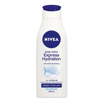 Nivea testápoló 250ml Express Hydration Normál Bőrre