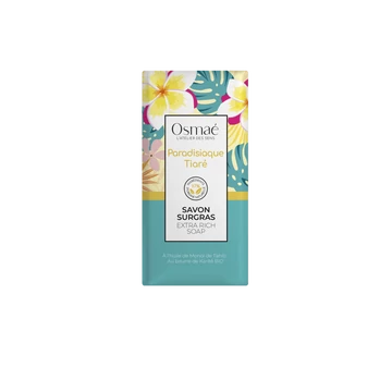 Osmaé Extra Rich soap 100gr Heavenly Tiara-Paradisiaque Tiaré 