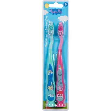 Peppa Malac gyermek fogkefe 2db-os tapadókoronggal