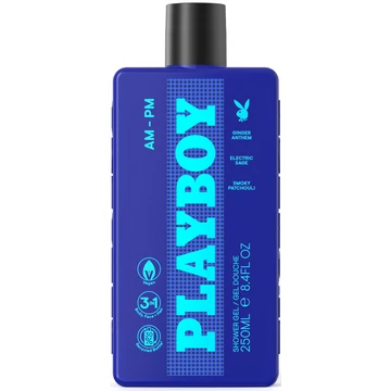 PlayBoy MEN tusfürdő 250ml AM to PM