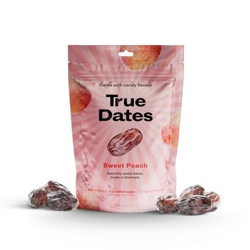 True Dates ízesített datolya 100g Sweet Peach