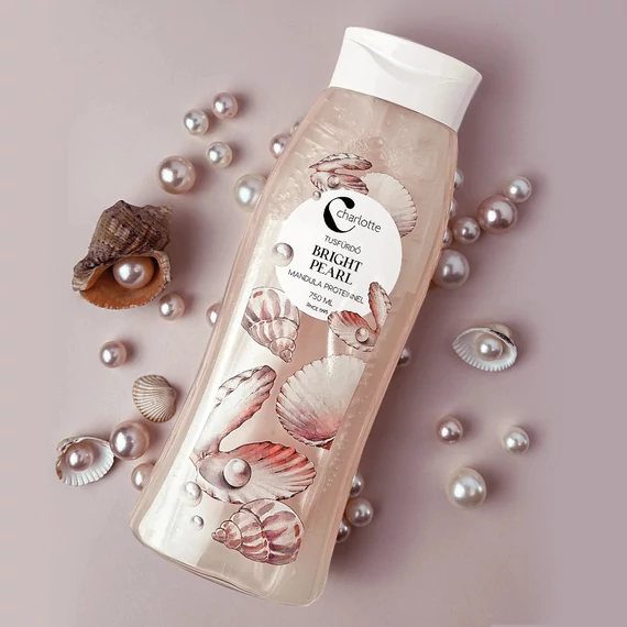 Charlotte tusfürdő 750ml Bright Pearl Mandula proteinnel