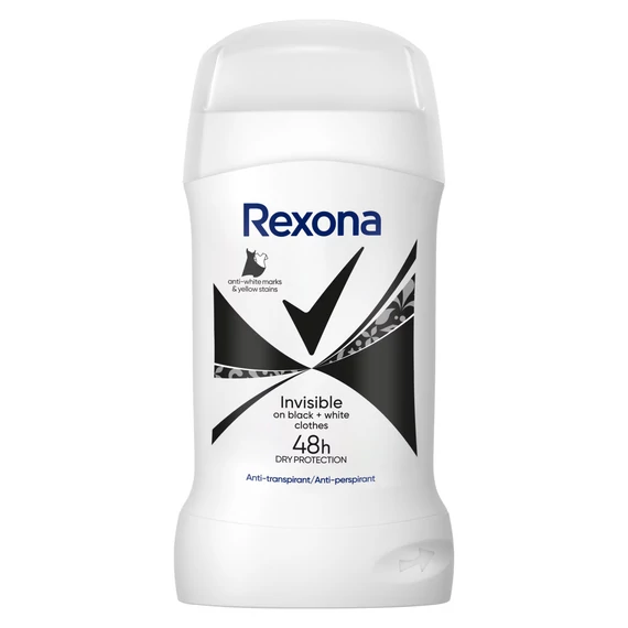Rexona stift 40ml Invisible Black&White 