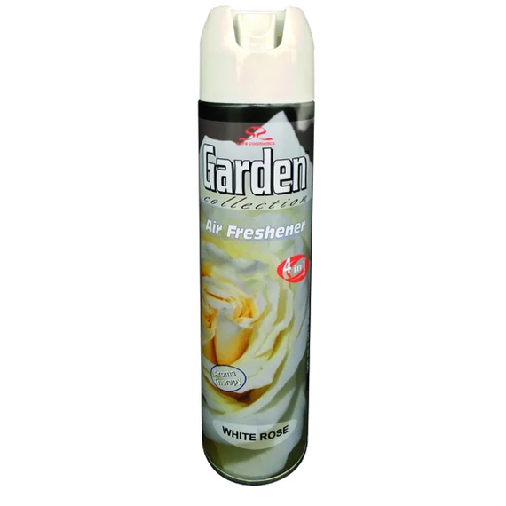 Garden vízbázisú légfrissítő 300ml Fehér rózsa