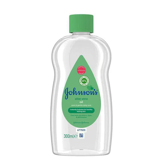 Johnson's babaolaj 300ml Aloe Vera
