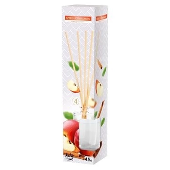 Aura pálcikás aroma diffúzor 45ml Alma-fahéj