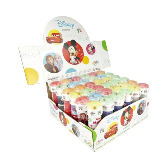 Buborékfújó 50ml Disney- Mickey, Mini, Frozen, Verdák