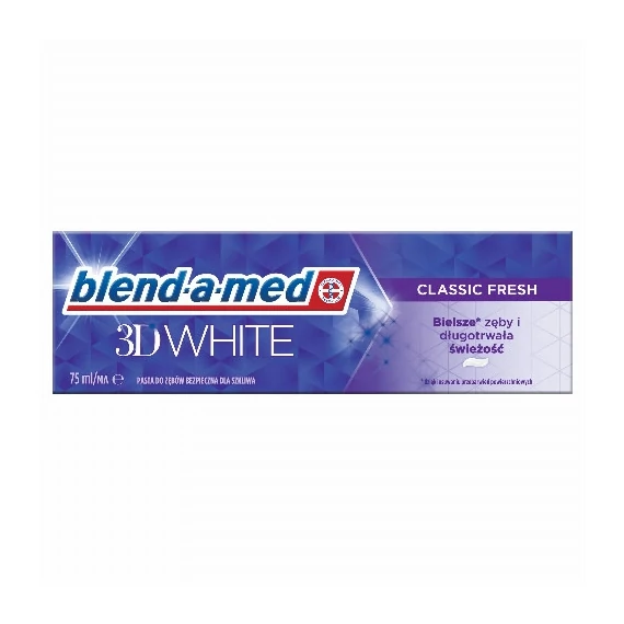 Blend-a-med fogkrém 75ml 3D Classic Fresh