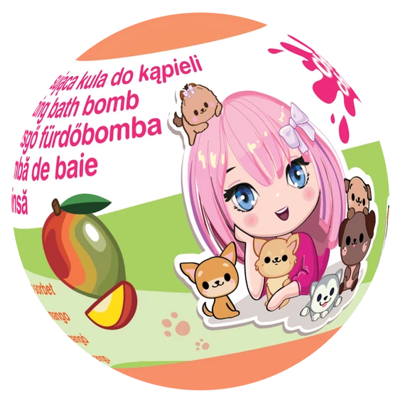 Chlapu Chlap habzó fürdőbomba vegyes illatokban 50g