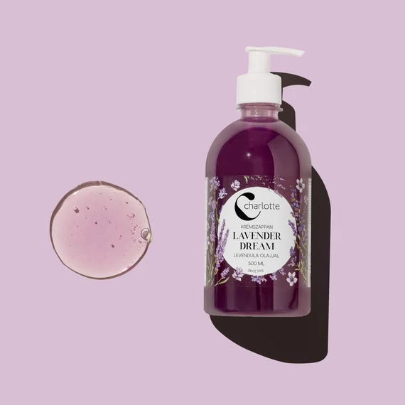 Charlotte foly.szappan pumpás 500ml Lavender Dream