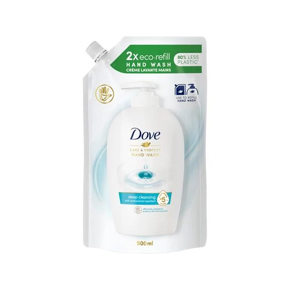 Dove foly.szappan út. 500ml Care&Protect Deep Cleansing