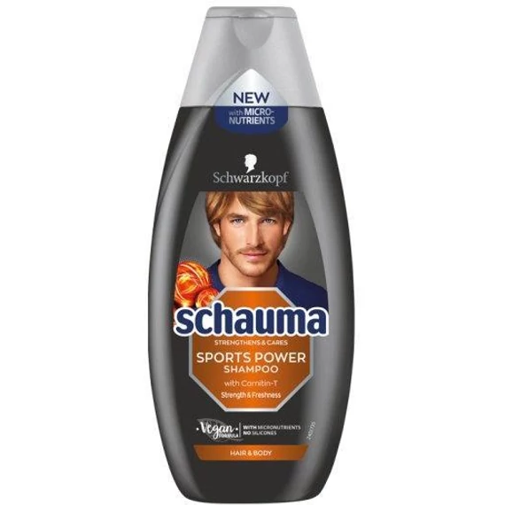 Schauma MEN sampon 400ml Sport Power