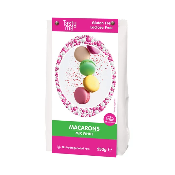 Tasty me glutén- és laktózmentes macaron mix 250g