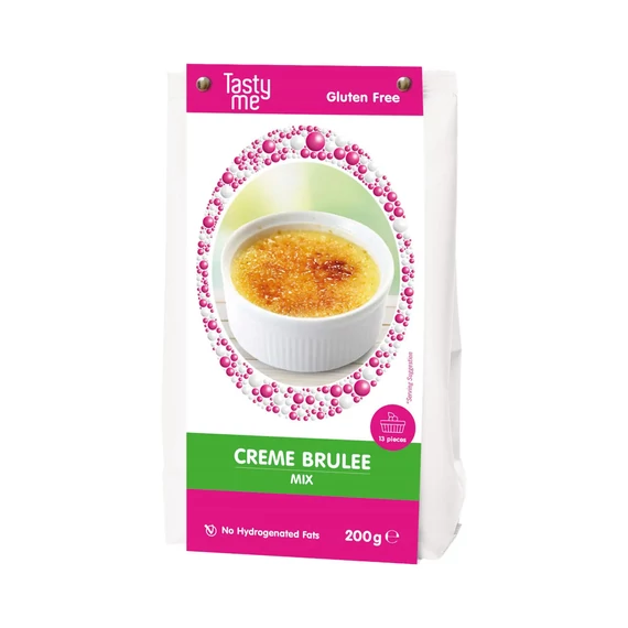 Tasty me gluténmentes creme brulee mix 200g