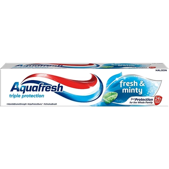Aquafresh fogkrém 75ml Fresh&minty