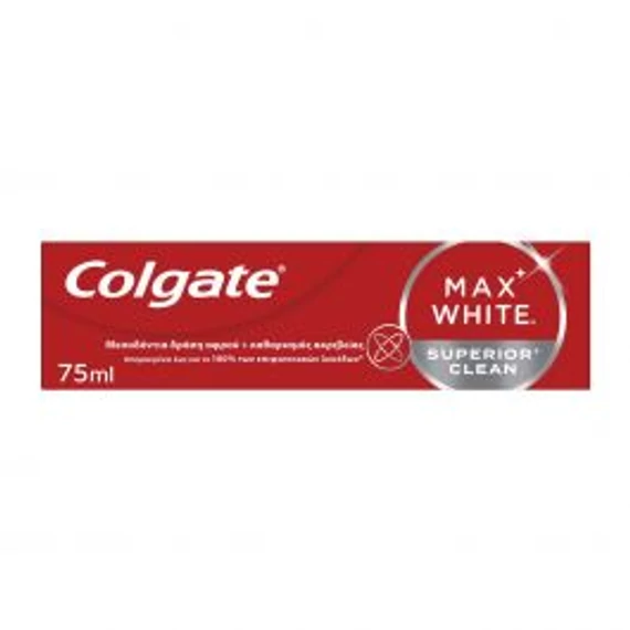 Colgate Max White 75ml fogkrém Pulizia Superiore/Superior Clean 