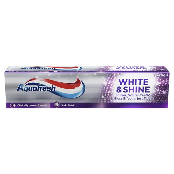 Aquafresh fluoridos fogkrém 100ml White&Shine