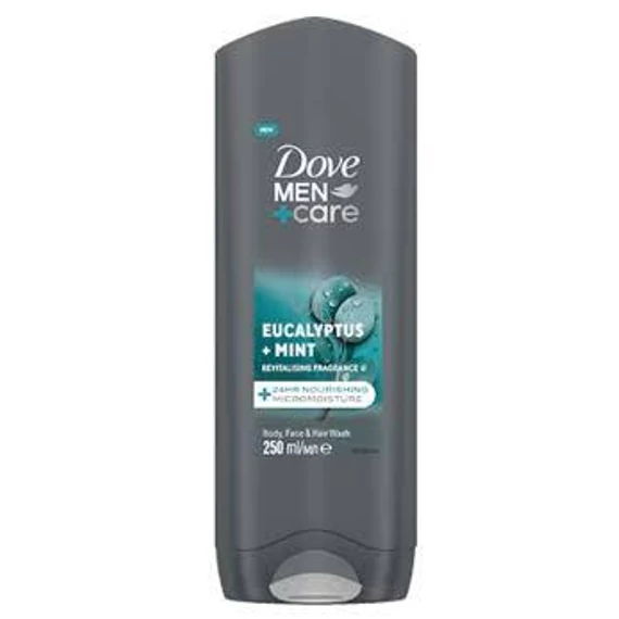 Dove MEN+Care tusfürdő 250ml Eucalyptus+mint