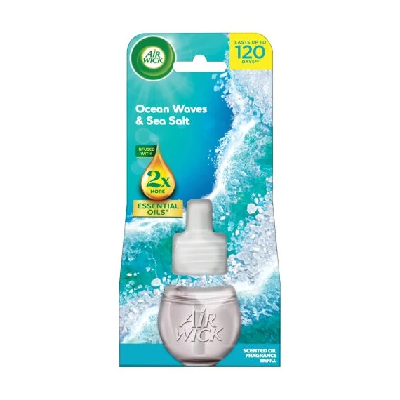 Airwick elektromos légfrissítő ut. 19ml Ocean Waves&Sea Salt (6db/#) (A10032)