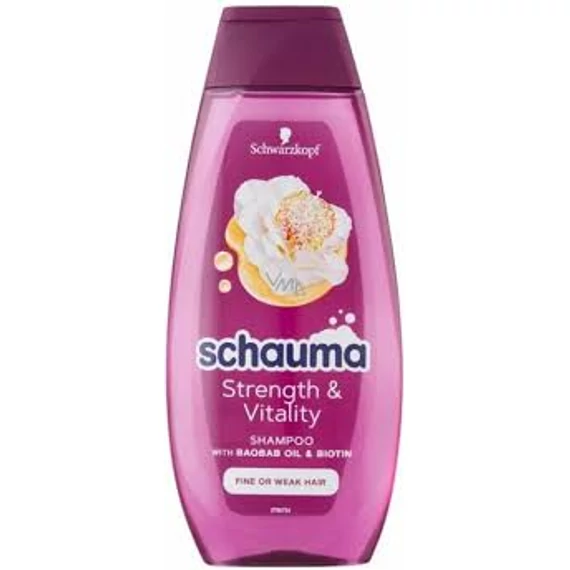 Schauma sampon 400ml Strength&Vitality
