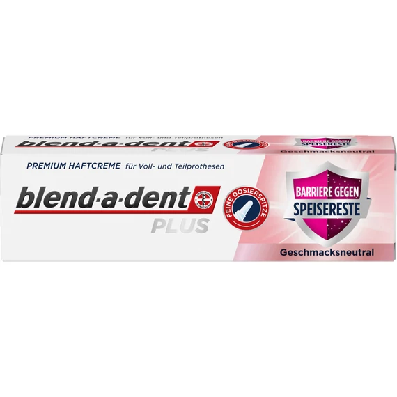 Blend-a-dent Plus Prémium műfogsorrögzítő krém 40gr Speiser-Geschmacksneutral