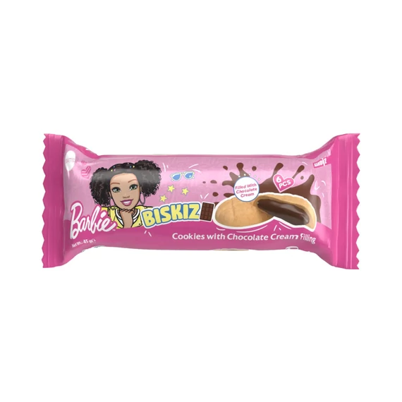 Barbie Biskiz kakaókrémmel töltött keksz 45gr 