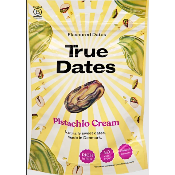 True Dates ízesített datolya 100g Pistachio 