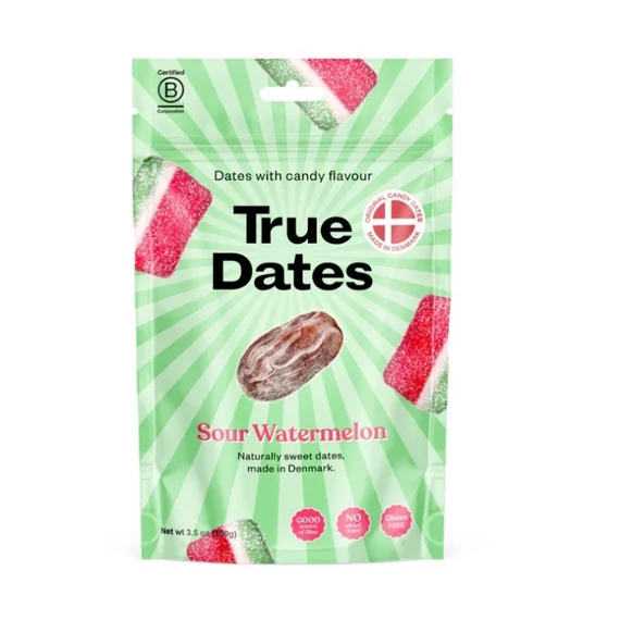 True Dates ízesített datolya 100g Watermelon