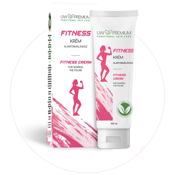 U&W Prémium Fitness krém 100ml tubusos