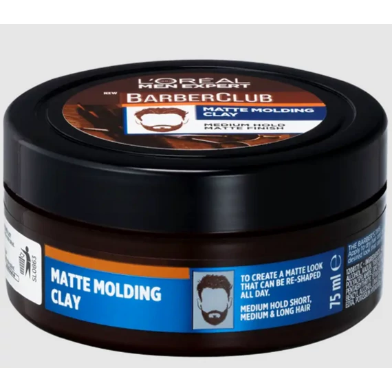 Men Expert Barber Messy Hair, Molding Clay hajformázó krém 75ml 