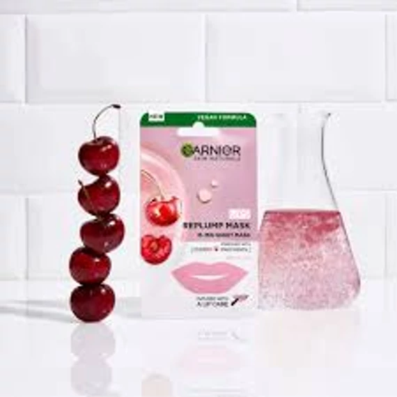 Garnier Skin Naturals Ajakmaszk 5g Cseresznyekivonattal és panthenollal