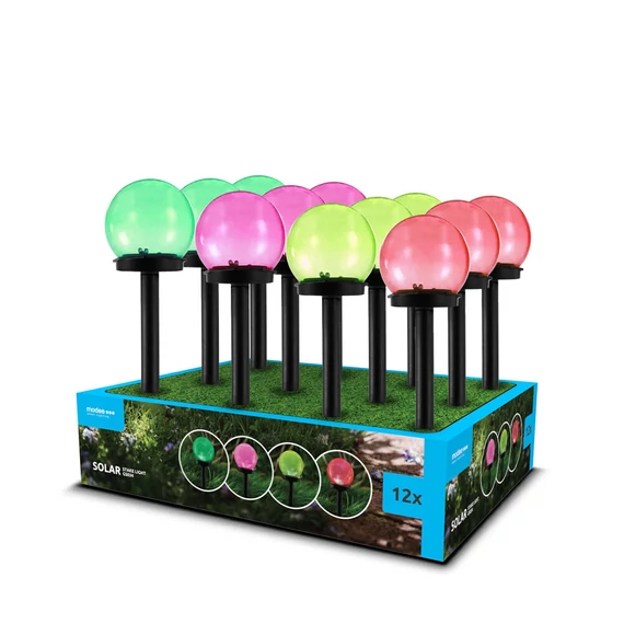 Modee Lighting LED Szolár Napelemes Leszúrható Lámpa GS034 (38cm)