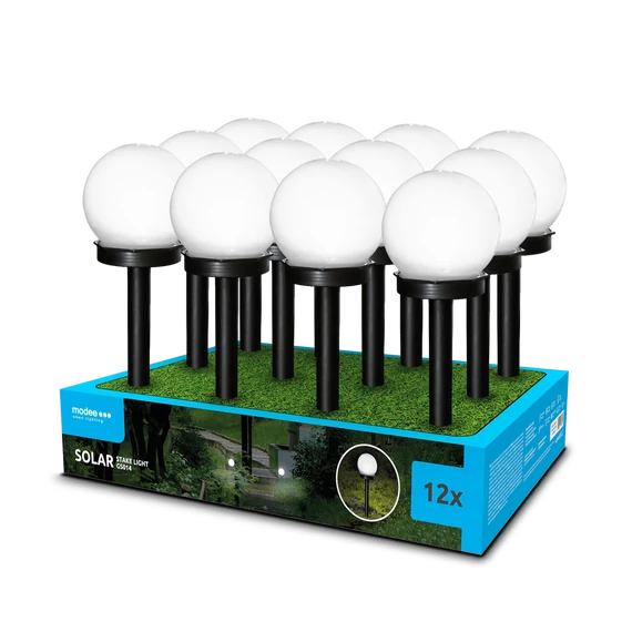 Modee Lighting LED Szolár Napelemes Leszúrható Lámpa GS014 (38cm)