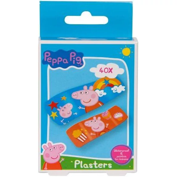 Peppa Malac gyermek sebtapasz 40db-os 