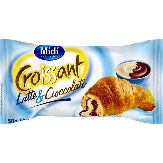 MIDI Croissant 10*50g Tej és Csokoládé