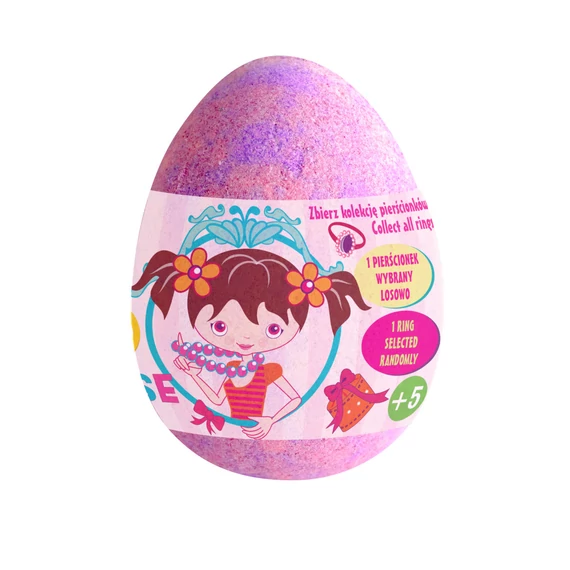 Chlapu Chlap Hercegnő fürdőbomba ajándék gyűrűvel 140g Rágógumi 