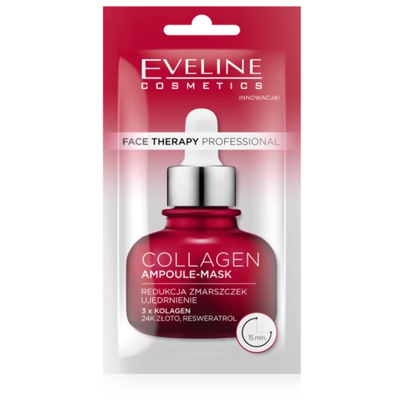 EVELINE FACE THERAPY PROFESSIONAL kollagénes ampulla arcmaszk 8ml