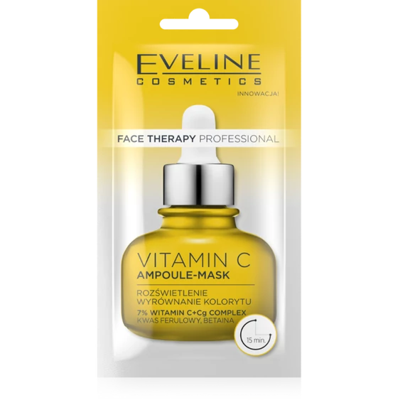 EVELINE FACE THERAPY PROFESSIONAL c- vitaminos ampulla arcmaszkK 8ml