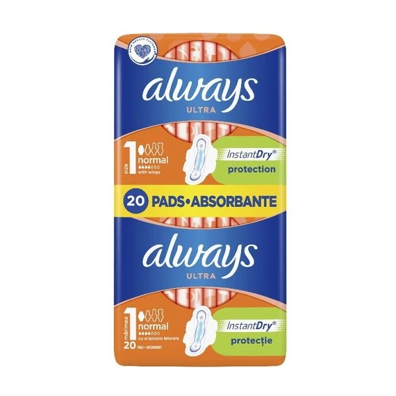 Always Ultra Normál duo eü.betét 20db